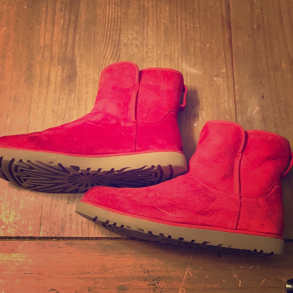 Women’s Ugg ankle boots.